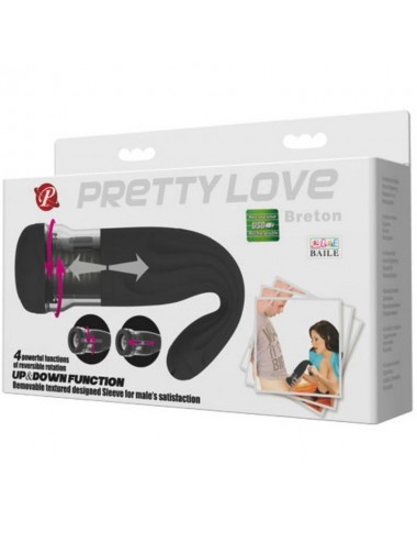 PRETTY LOVE - MASTURBATEUR RECHARGEABLE MULTIFONCTION BRETON