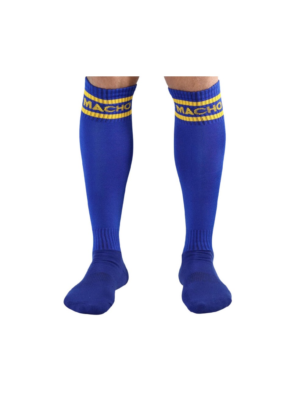 MACHO CALCETINES LARGOS TALLA UNICA AZUL