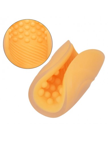 CALEXOTICS - MASTURBATEUR GRIP PERLÉ ORANGE