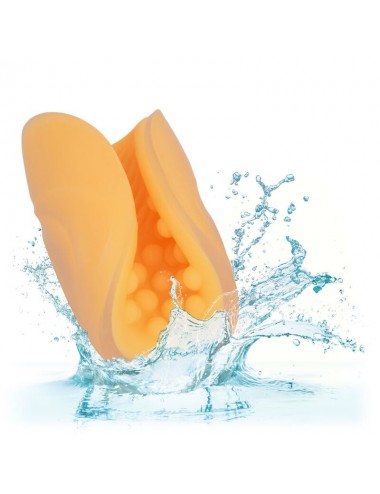 CALEXOTICS - MASTURBATEUR GRIP PERLÉ ORANGE