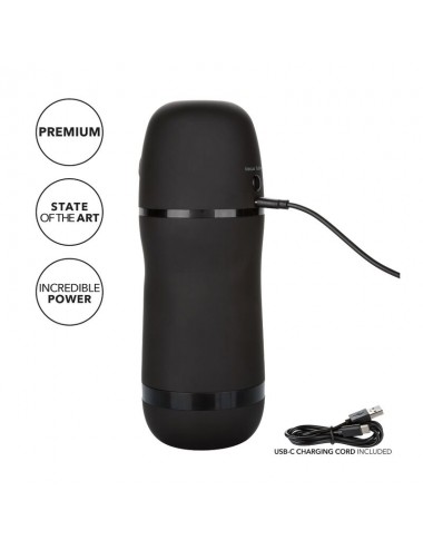CALEXOTICS - MASTURBATEUR À PUISSANCE OPTIMALE AVEC VIBRATIONS ET ONDES STIMULANTES