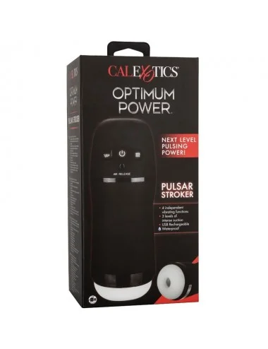 CALEXOTICS - MASTURBATEUR À PUISSANCE OPTIMALE AVEC VIBRATIONS ET ONDES STIMULANTES