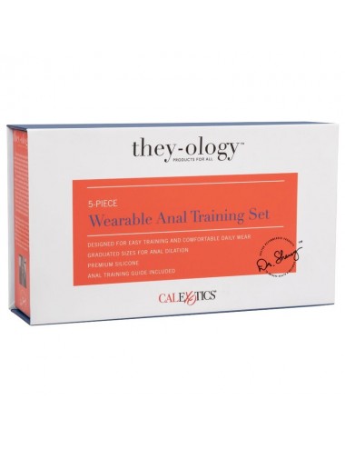 CALEXOTICS - ENSEMBLE DENTRAÎNEMENT ANAL PORTABLE 5 PIÈCES