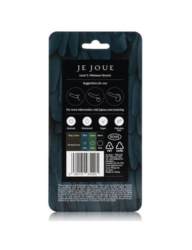 JE JOUE - BAGUE SILICONE BLEUE STRANGULATION MINIMUM