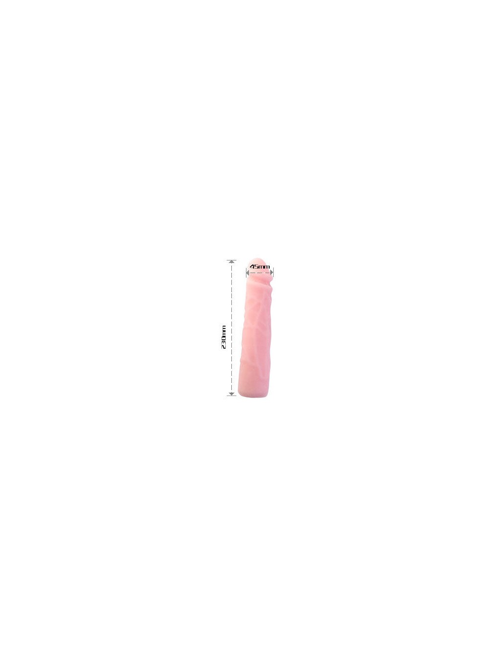 DILDO SILICONA TACTO PIEL REALISTICO 23 CM DILDO SILICONA TACTO PIEL REALISTICO 23 CM