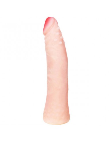 DILDO SILICONA TACTO PIEL  REALISTICO 19CM