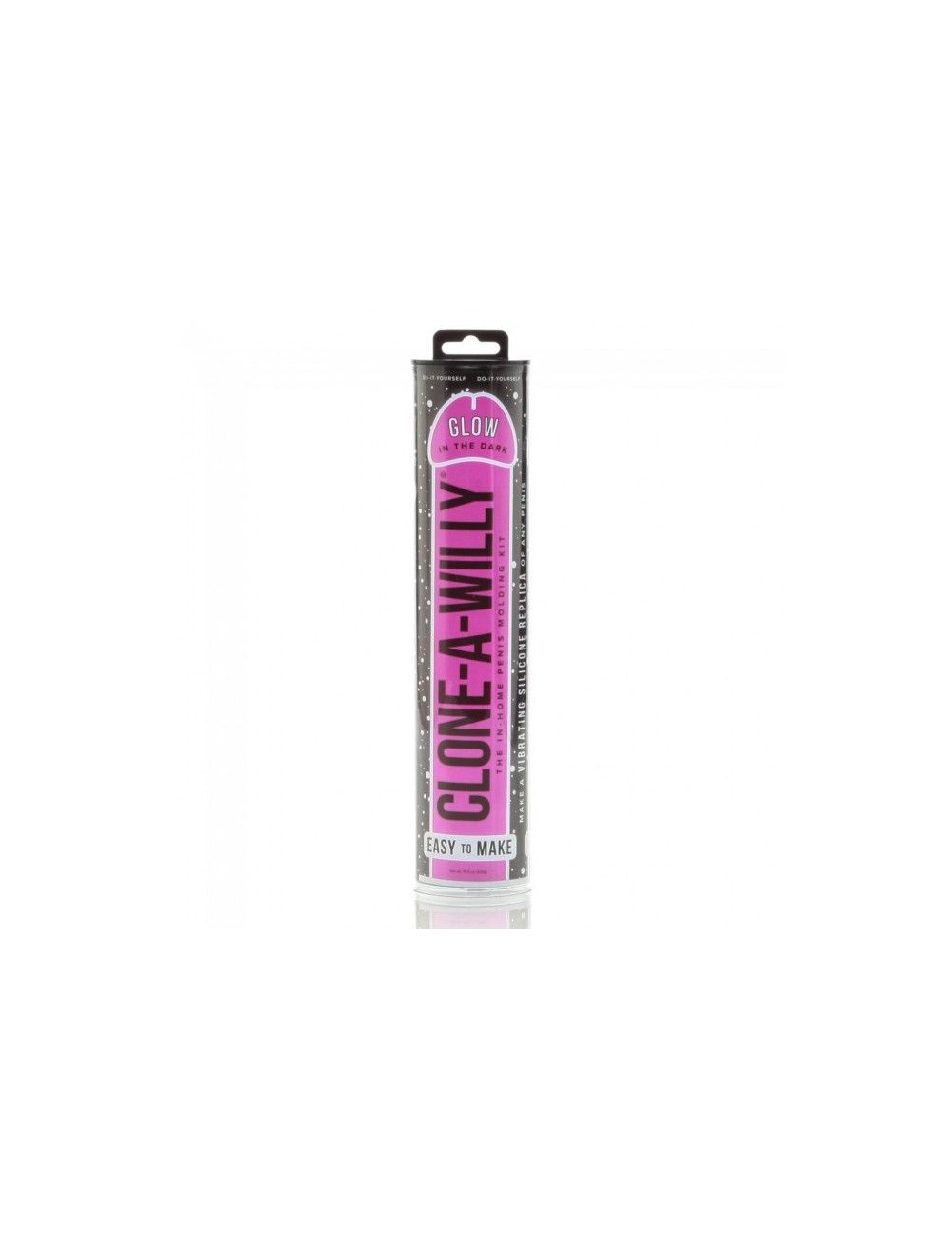 CLONE A WILLY CLONADOR PENE ROSA LUMINISCENTE CON VIBRADOR