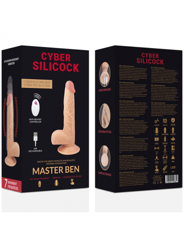 CYBER SILICOCK REALISTICO CONTROL REMOTO MASTER BEN