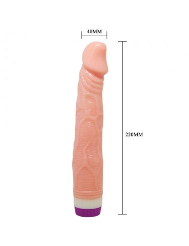 VIBRADOR REALÍSTICO NATURAL 22 CM