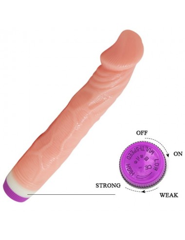 VIBRADOR REALÍSTICO NATURAL 22 CM