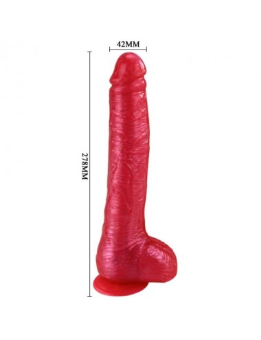 DONG DILDO REALISTICO ROSA CON VENTOSA