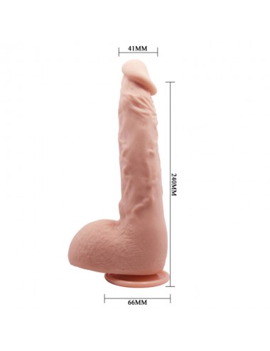 DILDO REALISTICO JASON NATURAL 24 CM