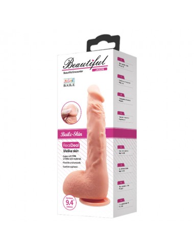 BAILE - GODE RÉALISTE JASON NATUREL 24 CM