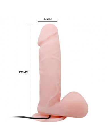 VIBRADOR REALISTICO OLIVER CON FUNCION ROTACION