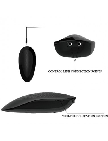 BAILE - VIBRATEUR RÉALISTE OLIVER AVEC FONCTION DE ROTATION