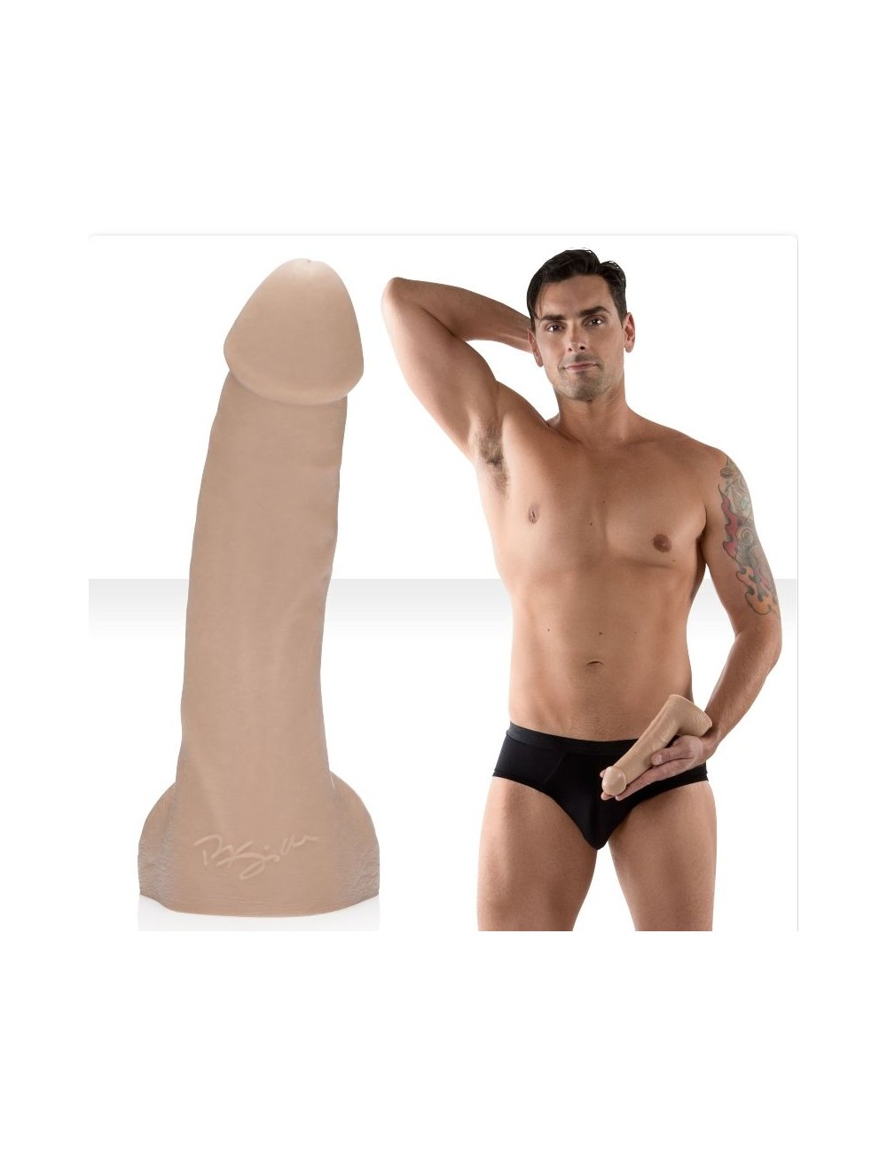 Sextoys - Double Dong - FLESHJACK RYAN DRILLER DILDO 21 CM - Fleshjack