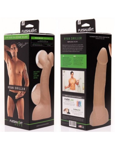 Sextoys - Double Dong - FLESHJACK RYAN DRILLER DILDO 21 CM - Fleshjack