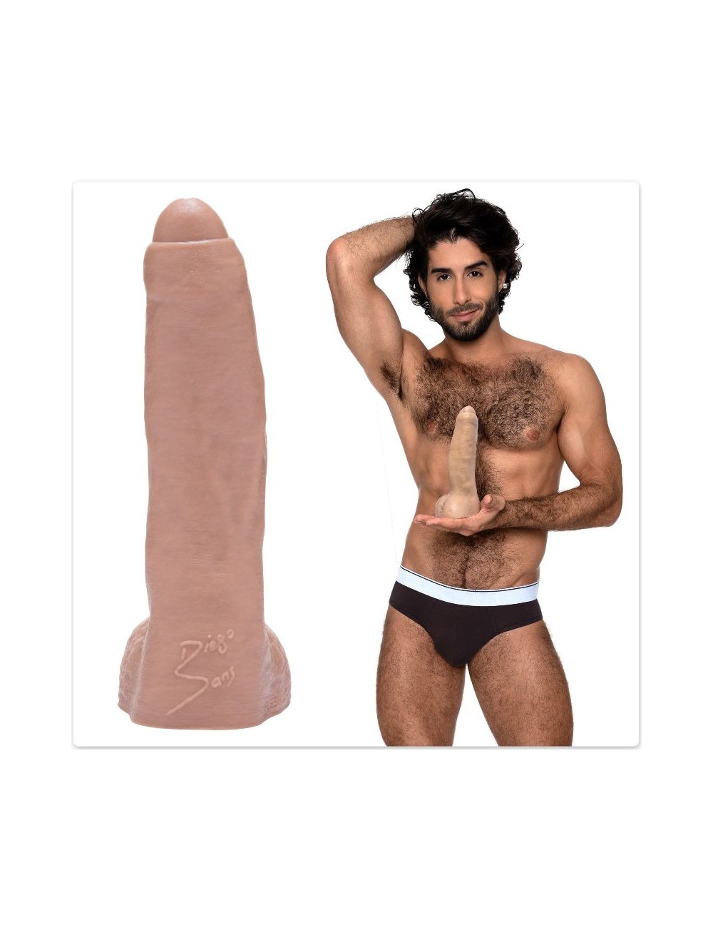 Sextoys - Double Dong - FLESHJACK DIEGO SANS DILDO 19 CM - Fleshjack