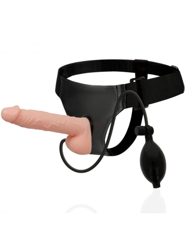 HARNESS ATTRACTION - RNES PETER AVEC PÉNIS GONFLABLE 18 CM -O- 3.5 CM