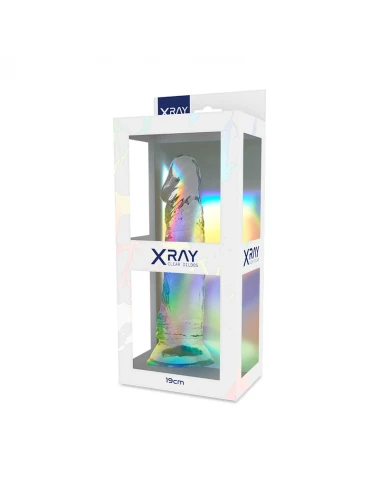 X RAY - HARNAIS + BITE TRANSPARENT 19 CM -O- 4 CM