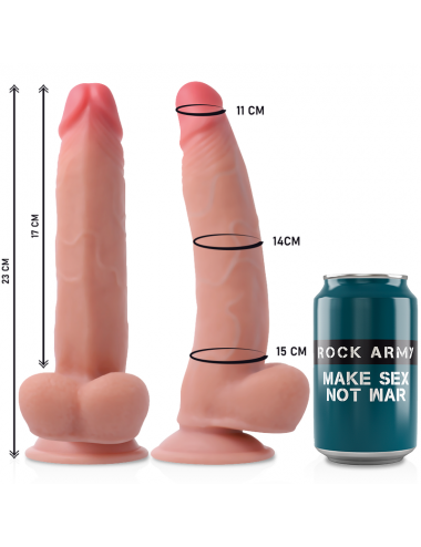 ROCKARMY - HARNAIS + LÉOPARD DOUBLE DENSITÉ 23 CM -O- 4.77 CM