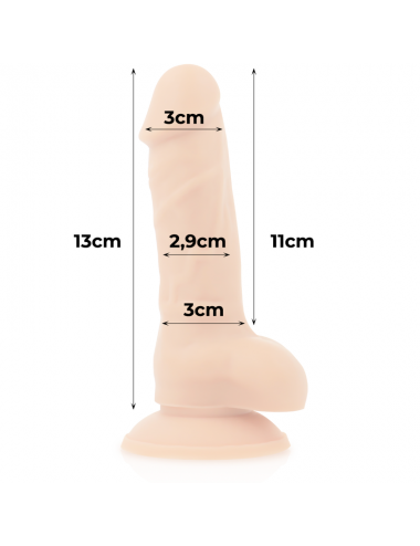 COCK MILLER - HARNAIS + SILICONE DENSITÉ COCKSIL ARTICULABLE 13 CM