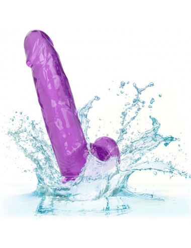 Sextoys - Double Dong - DILDO QUEEN TAILLE CALEX - VIOLET 15,3 CM - California Exotics