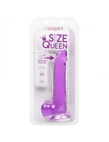 CALEXOTICS - GODE REINE TAILLE VIOLET 20.3 CM