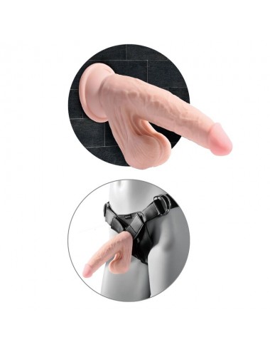 KING COCK - PLUS BALLES GODE 3D 20.3 CM