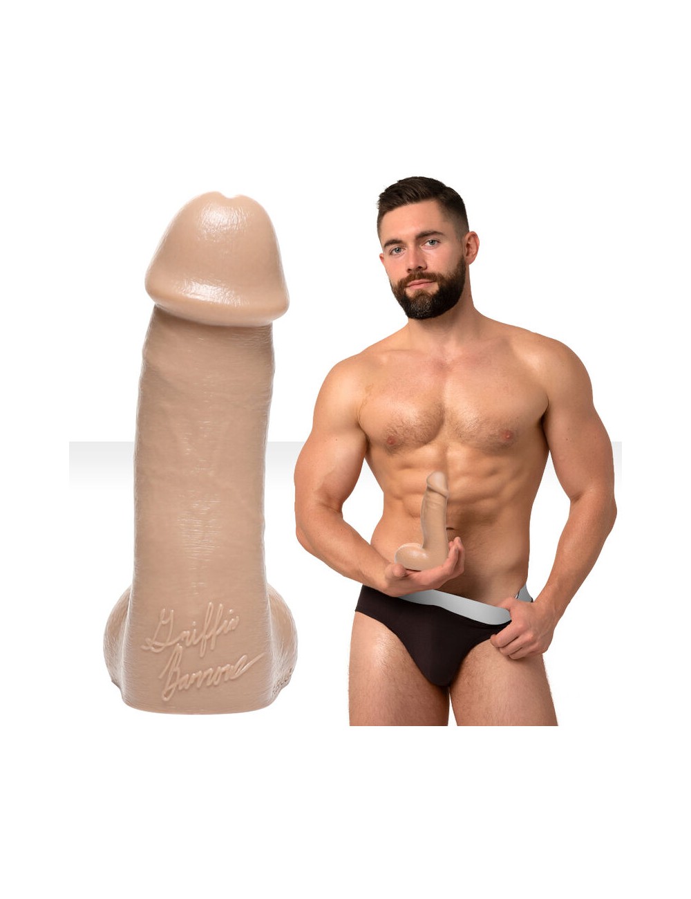 DILDO FLESHJACK GRIFFIN BARROWS 18 CM