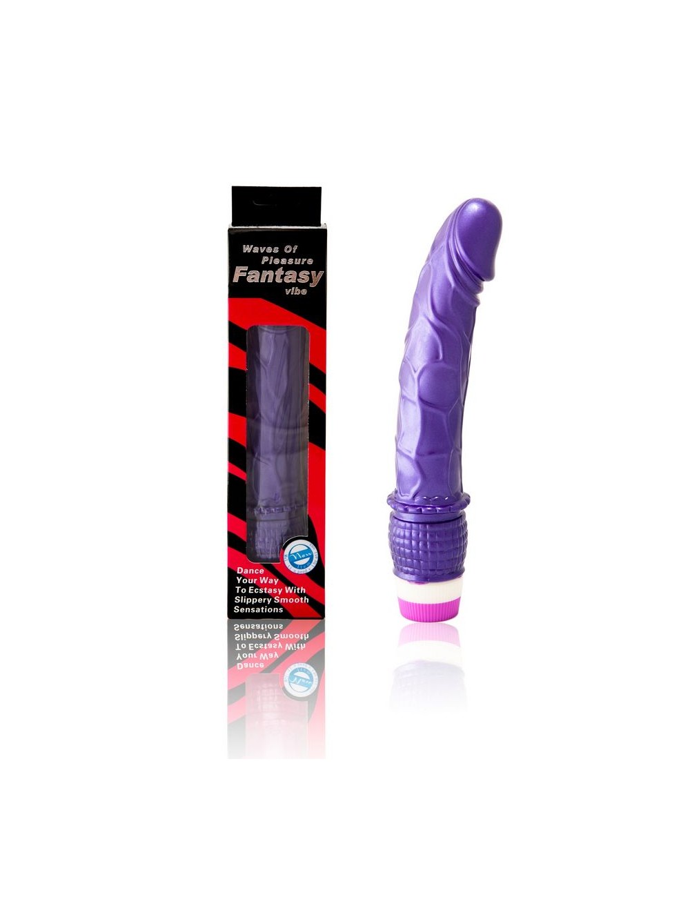 VIBRADOR LILA REALISTICO 23 CM