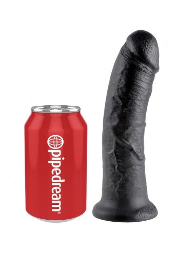 Sextoys - Double Dong - KING COCK 8" PENE NEGRO 20.3 CM - King Cock