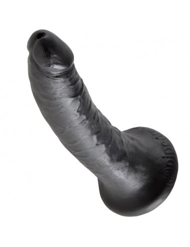 KING COCK 7" PENE NEGRO 17.8 CM