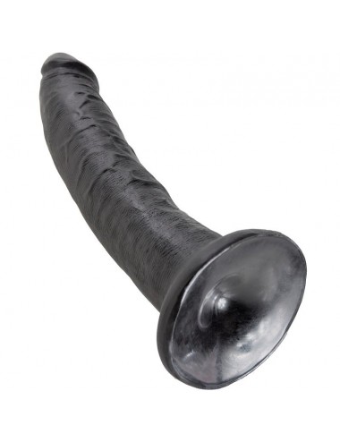 KING COCK 7" PENE NEGRO 17.8 CM