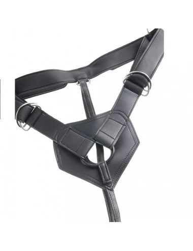 KING COCK HARNESS CON PENE REALISTICO MARRON 20.3 CM