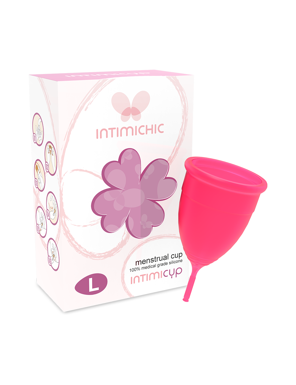 INTIMICHIC COPA MENSTRUAL SILICONA MEDICA L - Hygiène - Intimichic