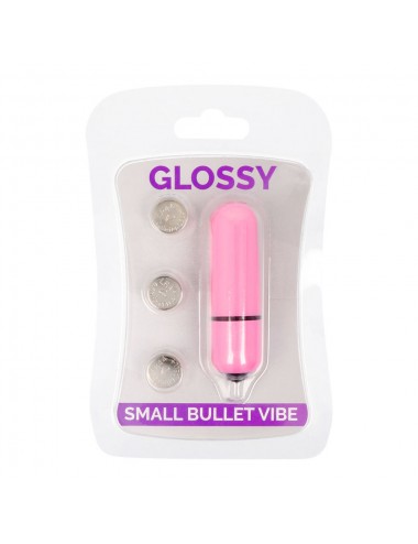 GLOSSY SMALL BALA VIBRADORA ROSA INTENSO