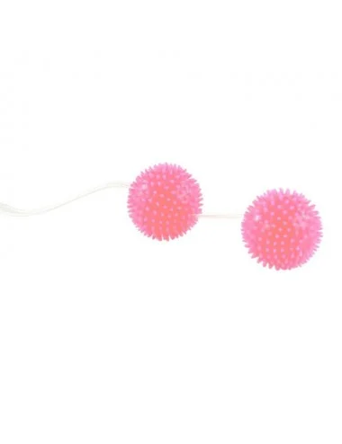 BAILE - BALLES TEXTURÉES ROSE PROFONDEMENT PLAISIR 3.6 CM