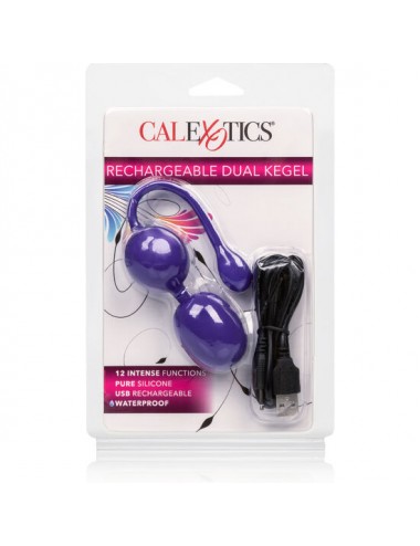 CALEX RECHARGEABLE DOUBLE KEGEL VIOLET