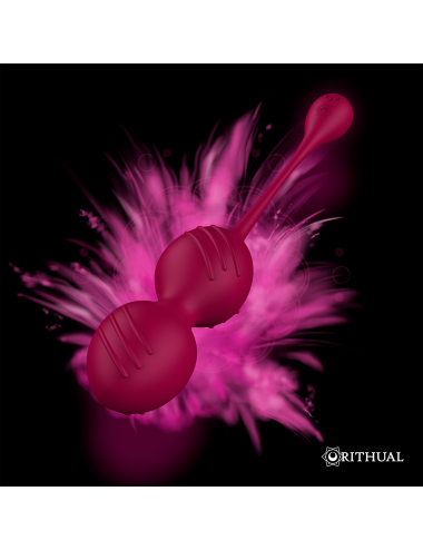 RITHUAL - BALLES DE KEGEL VIBRANTES RECHARGEABLES NISHA ORCHIDÉE