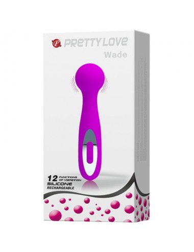 PRETTY LOVE MASAJEADOR RECARGABLE WADE 12 FUNCIONES