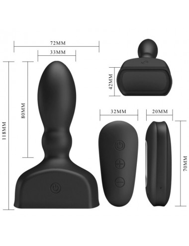 PRETTY LOVE - MARRIEL VIBRATEUR PROSTATIQUE ET GONFLABLE