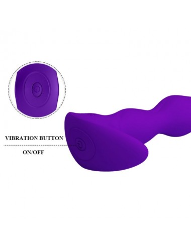 PRETTY LOVE - MASSAGER ANAL 12 MODES DE VIBRATION LILAS