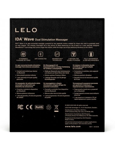 LELO - MASSEUR POUR COUPLES CORAIL LELO - IDA WAVE
