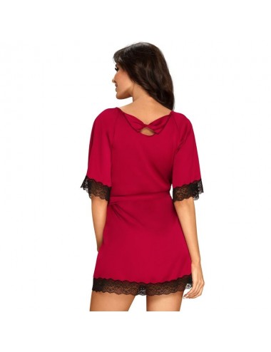 OBSESSIVE - SENSUELIA PEIGNOIR ROJO TAILLE S/M