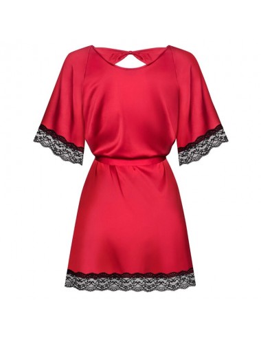 OBSESSIVE - SENSUELIA PEIGNOIR ROJO TAILLE S/M