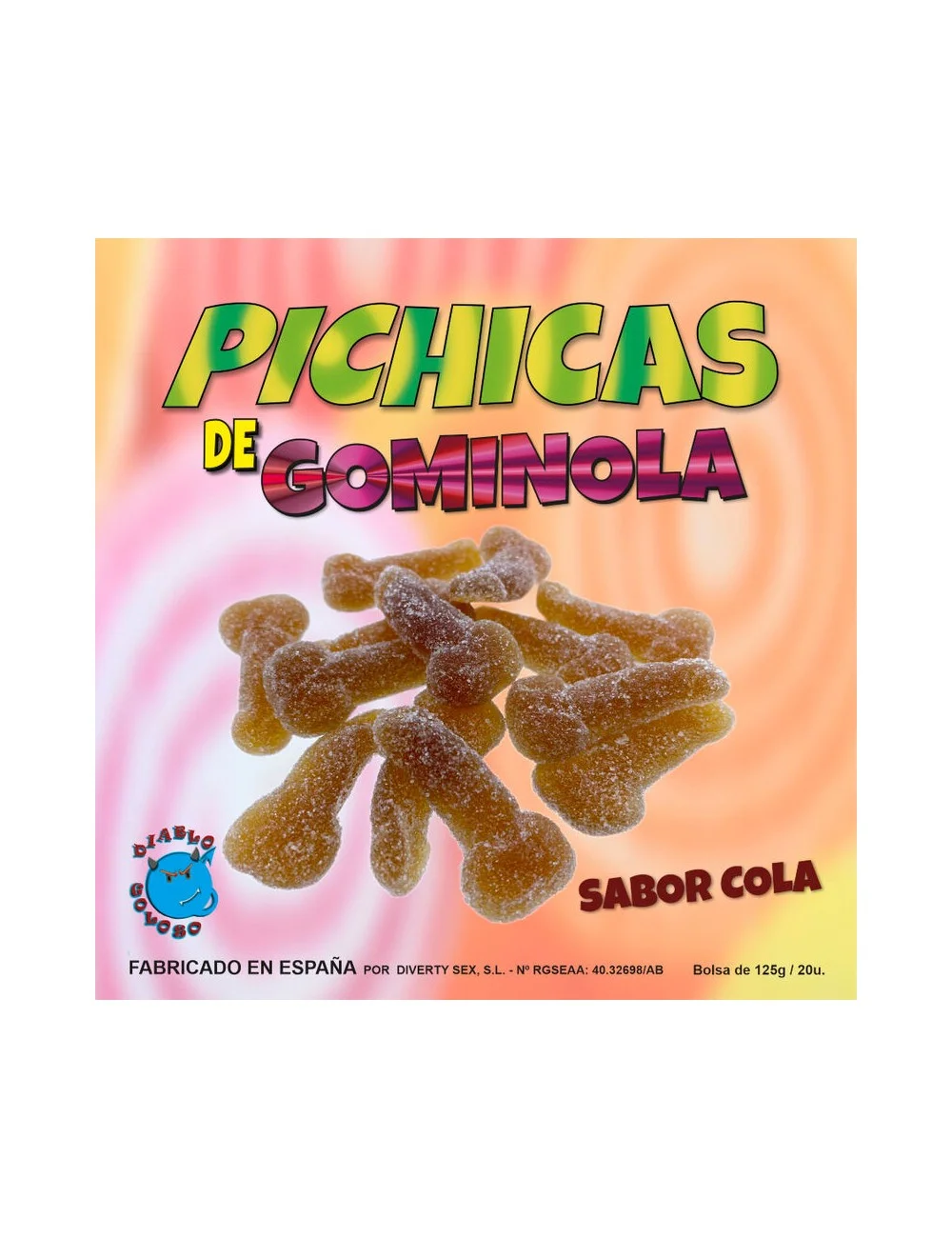 DIABLO PICANTE - GUMMY PENIS COLA DIABLO PICANTE - GUMMY PENIS COLA