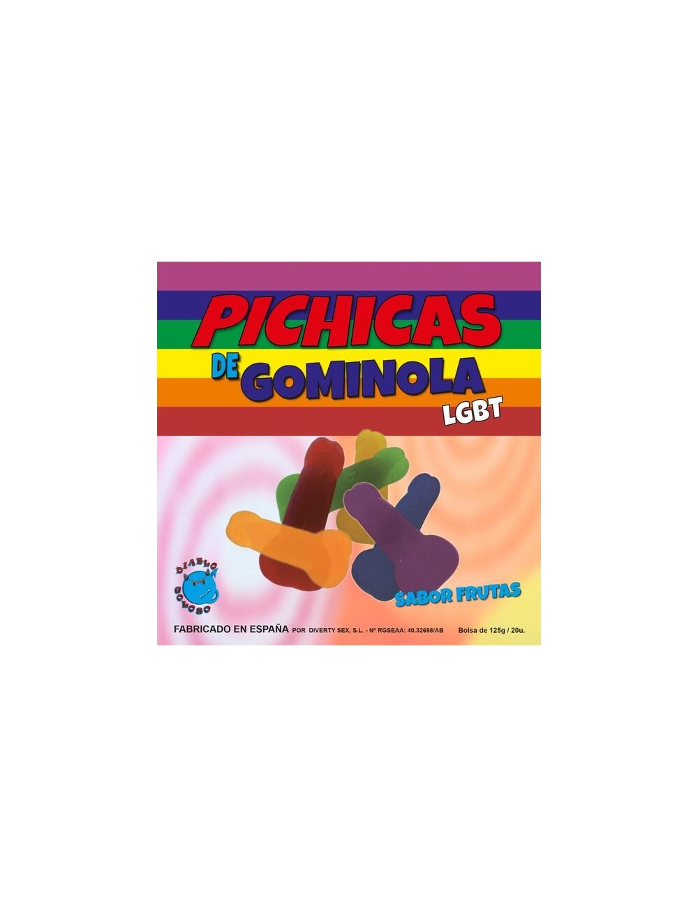 PRIDE - GUMMY PENIS FRUITS LGBT