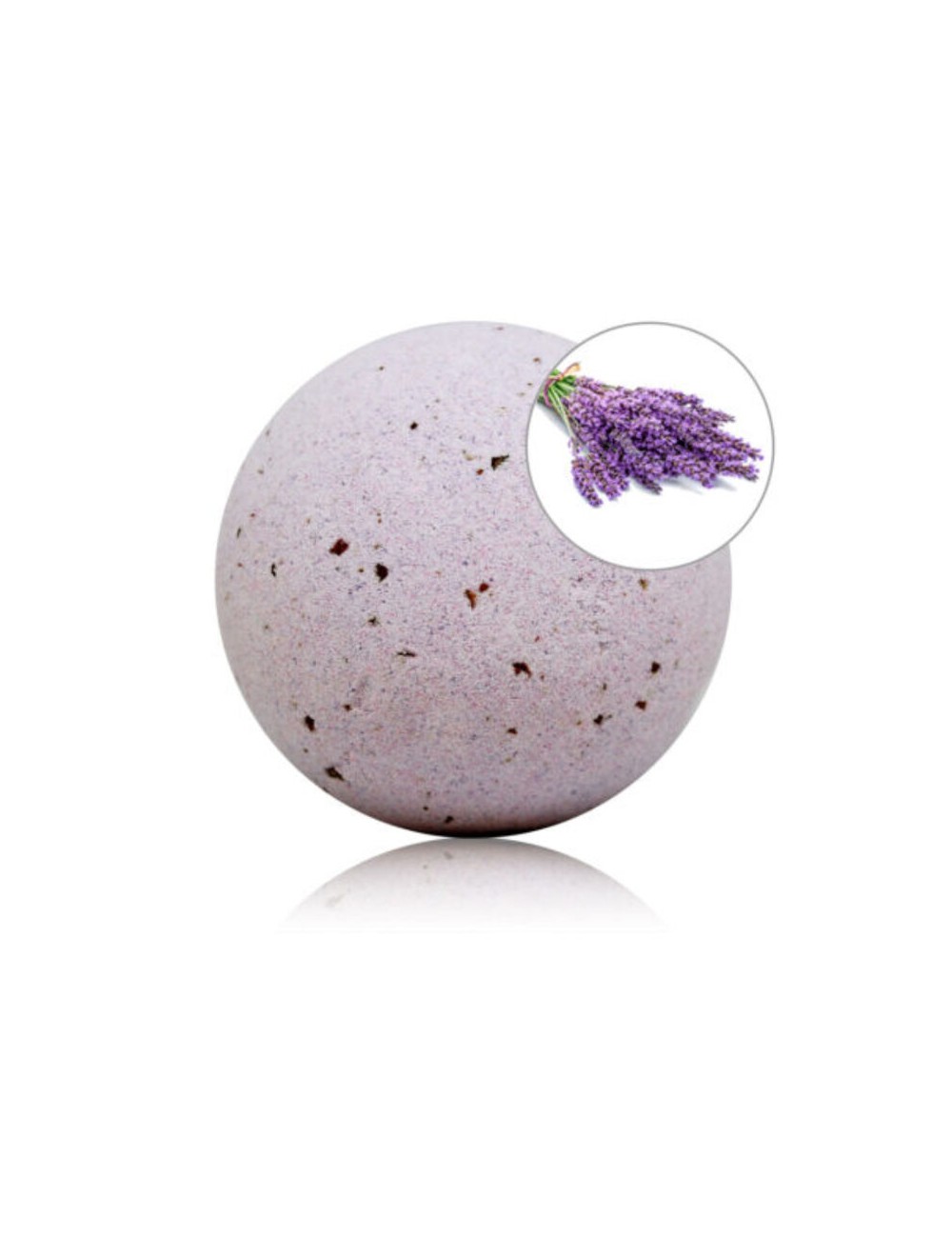 TALOKA - BOMBE DE BAIN AU PARFUM DE LAVANDE AVEC PÉTALES DE ROSE TALOKA - BOMBE DE BAIN AU PARFUM DE LAVANDE AVEC PÉTALES DE ROSE