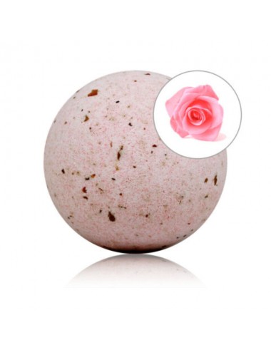 TALOKA - BOMBE DE BAIN PARFUMÉE ROSES AVEC PÉTALES DE ROSE